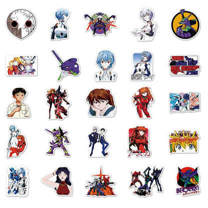 50PCS Riman New Century Gospel Soldier Graffiti Waterproof Sticker Suitcase Notebook HelmetRefrigeratorSkateboard