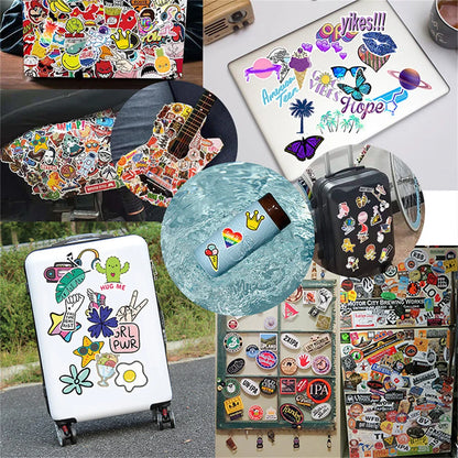 50PCS Cartoon Anime Kobayashi's Dragon Maid Graffiti Laptop Skateboard Guitar Fridge Waterproof Sticker