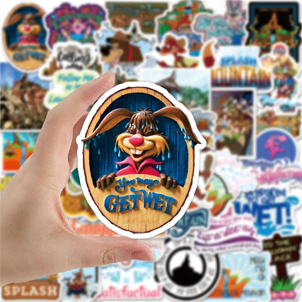 50PCS   Paradise Feijianshan Graffiti Sticker Luggage Compartment GuitarCarRefrigeratorWaterproofSticker