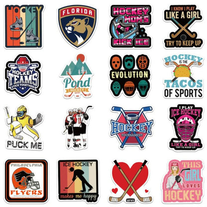 50PCS Cartoon Rugby Series Mobile Phone Case Graffiti Car Notebook Decoration Waterproof Sticker Toy