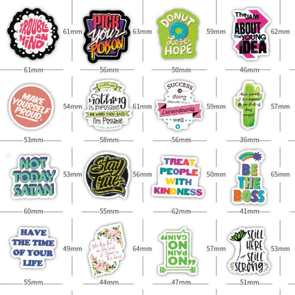 50PCS  Color Inspirational Classical Chinese Graffiti Stickers Car Water Cup Refrigerator Waterproof Stickers 50PCS Color Inspirational Classical Chinese Graffiti Stickers Car Water Cup Refrigerator Waterproof Stickers