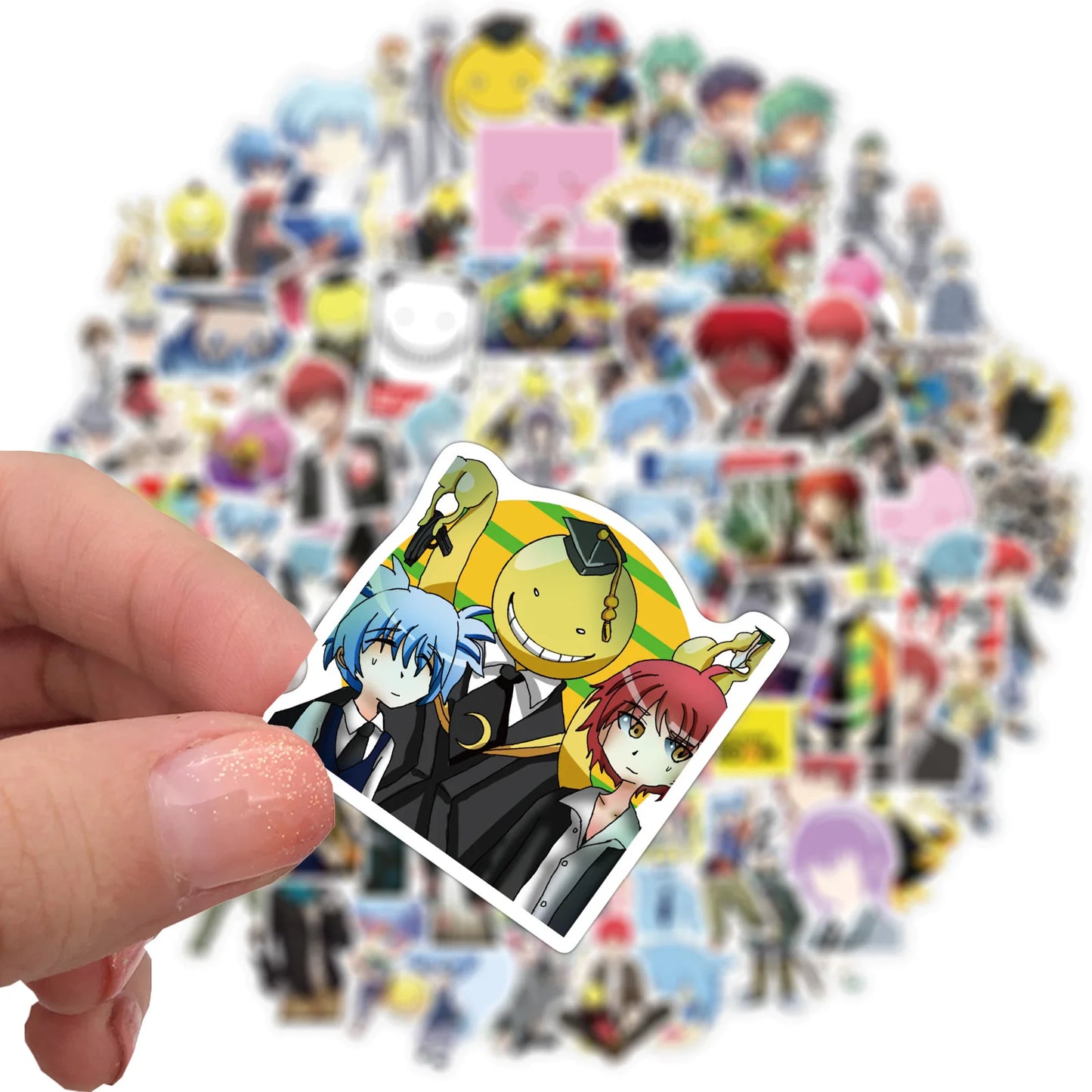 50PCS Animation Assassination Classroom Graffiti Waterproof Sticker Suitcase Notebook Mobile Phone WaterCupHelmet
