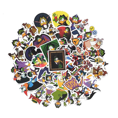 50PCS Cartoon Vampire Duck Adventure Personalized Decoration Graffiti Waterproof Sticker Notebook Water CupHelmet