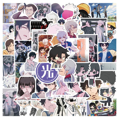 50PCS Cartoon Anime Manga Time Agent Stickers Luggage Notebook Water Cup Decoration Graffiti Sticker