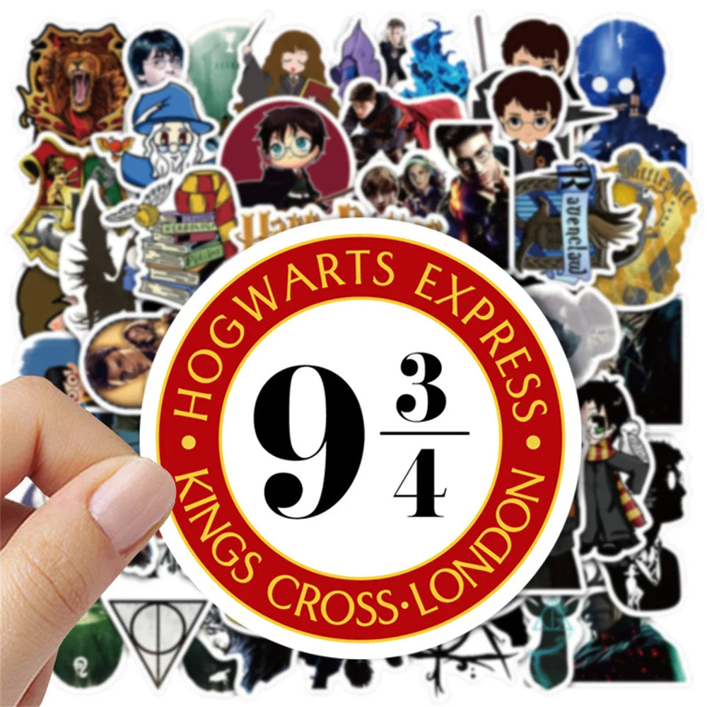 50PCS Magic Porter Personalized Sticker Suitcase Luggage Guitar Car Waterproof Graffiti DIY Sticker