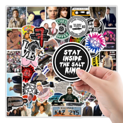 50PCS New Hot Hit American Drama Graffiti Decoration Suitcase Guitar Waterproof Sticker