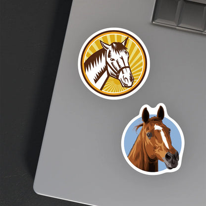 50PCS Horse Racing Sports Stickers New Luggage Laptop Skateboard Insulation Cup Waterproof Stickers