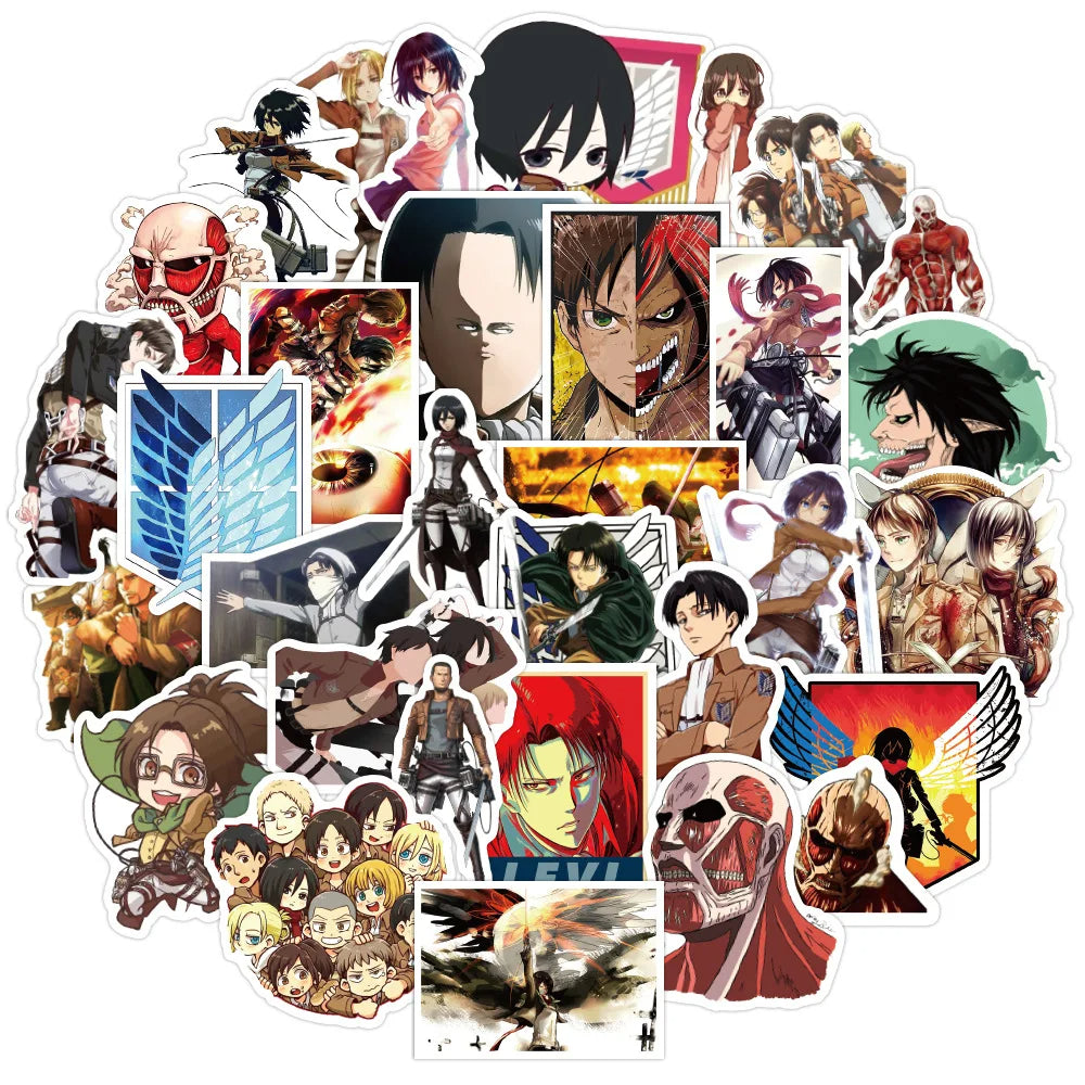 50PCS Zhang New Attack Giant Cartoon Graffiti Stickers Mobile Phone Skateboard Luggage Stickers Custom