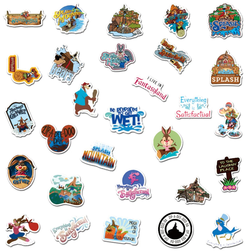 50PCS   Paradise Feijianshan Graffiti Sticker Luggage Compartment GuitarCarRefrigeratorWaterproofSticker