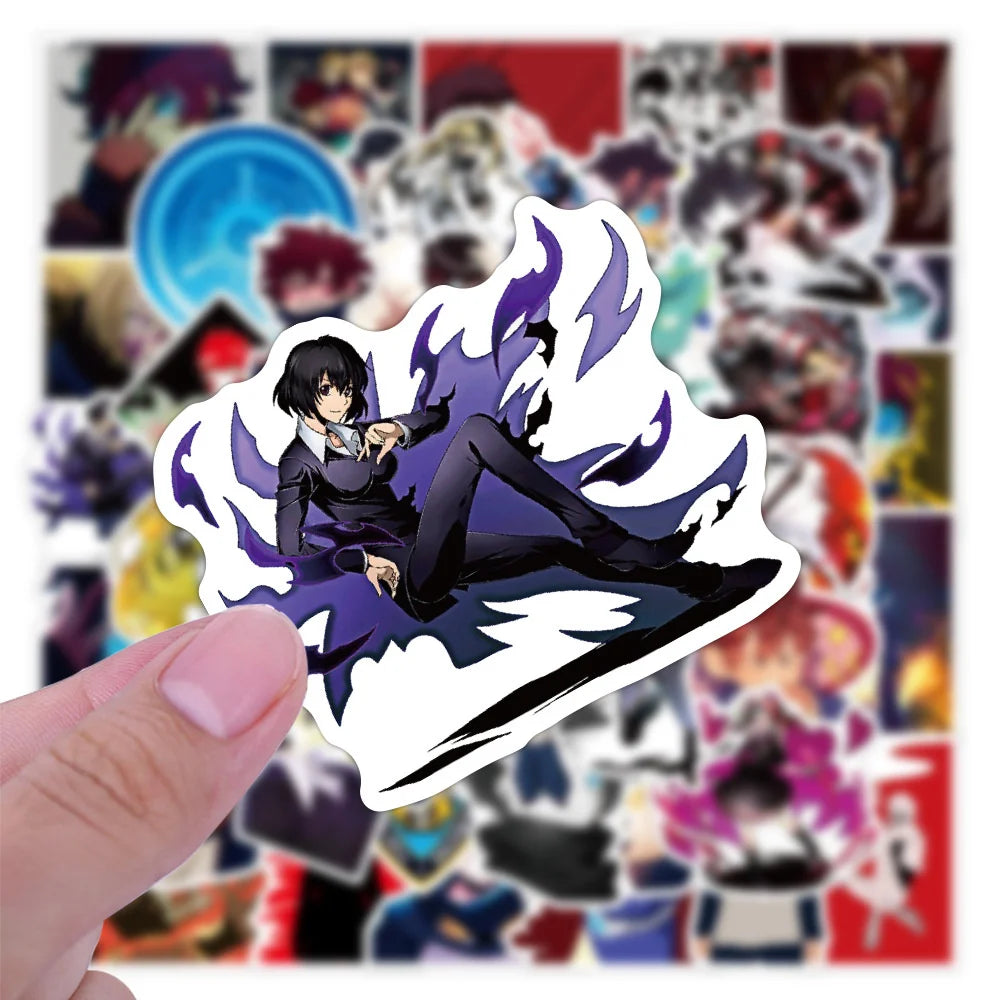 50PCS Cartoon Animation Blood World Battlefront Graffiti Stickers Luggage Laptop Motorcycle Stickers
