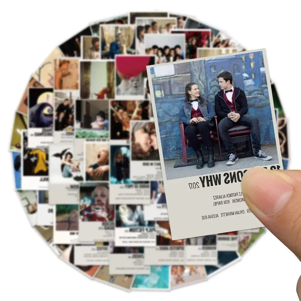 50 Movie Poster Combination Graffiti Decoration Waterproof Sticker
