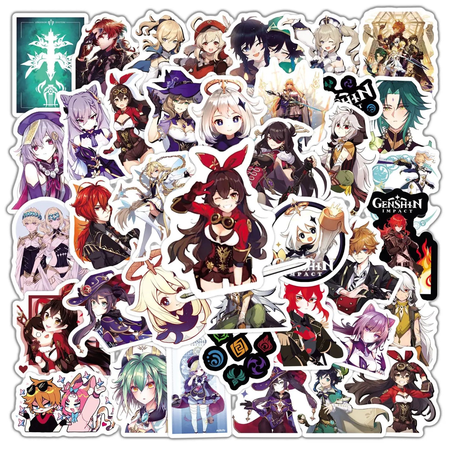 50pcs Animation Original God Suitcase Water Cup Waterproof Graffiti Decoration Waterproof Sticker