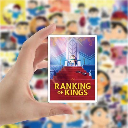 50PCS New Animation King Ranking Personalized Decoration Graffiti Waterproof Sticker Water Cup Skateboard Helmet