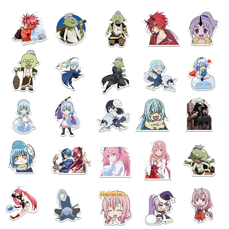 50PCS    AboutMyReincarnation Into Shrem Graffiti Waterproof Sticker Suitcase Notebook Refrigerator Stationery Box