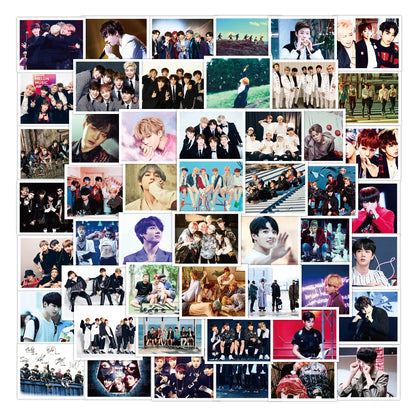50pcs Japan Bulletproof Youth League Personality Decoration Dly Mobile Phone Case Suitcase Toy Sticker
