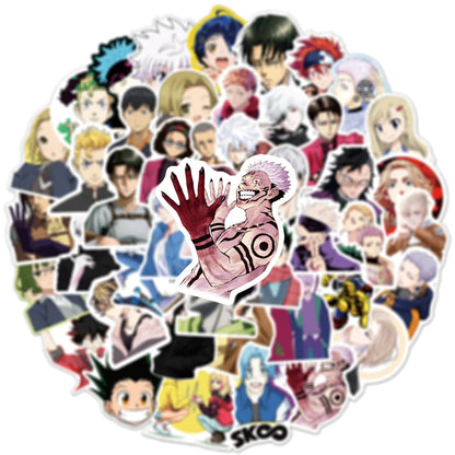 50PCS Riman Collection Sticker Personality Graffiti Laptop Skateboard Mobile Phone Gift Toy Waterproof Sticker