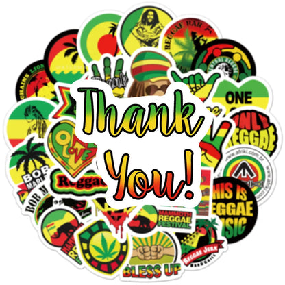 50PCS Personality Color Graffiti Laptop Guitar Motorcycle Luggage Skateboard Bike Waterproof Stickers