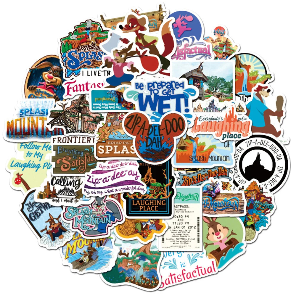 50PCS   Paradise Feijianshan Graffiti Sticker Luggage Compartment GuitarCarRefrigeratorWaterproofSticker