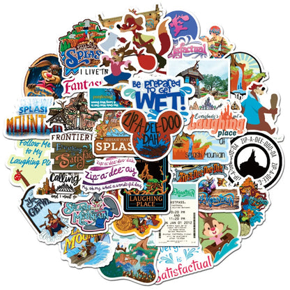 50PCS   Paradise Feijianshan Graffiti Sticker Luggage Compartment GuitarCarRefrigeratorWaterproofSticker