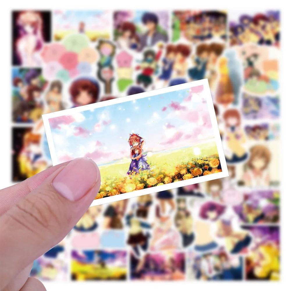 50PCS   Cartoon Anime AFTER STORY Dumpling Big Family Graffiti Sticker Luggage Scooter Sticker