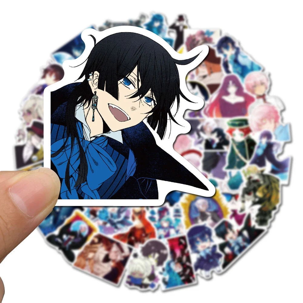 50PCS Cartoon Anime Vanitas's Notes Stickers Graffiti Luggage Car Toys Handbook Gift Sticker