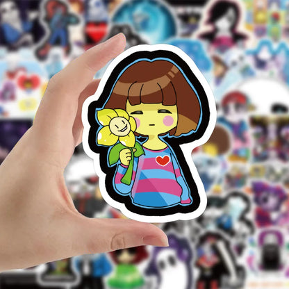 50pcs Game Legend Graffiti Sticker Waterproof Luggage Compartment Notebook Scooter Refrigerator Sticker Custom