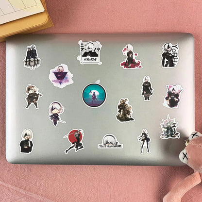 50PCS Mechanical Era Cartoon Game Graffiti Sticker Car Phone Computer Trunk Water Cup Sticker