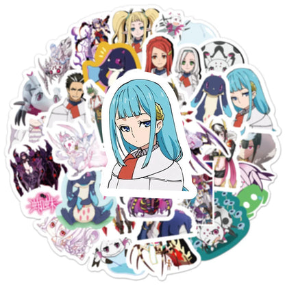 50PCS Cartoon Anime Graffiti Gift Toy Skateboard Cup DIY Suitcase Notebook Guitar Regeneration Spider Sticker