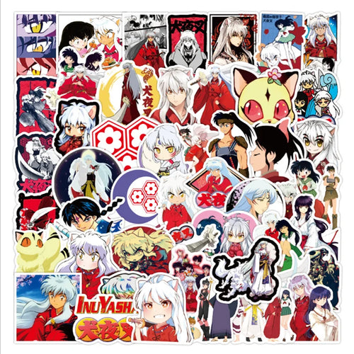 50PCS Anime Character Cartoon Graffiti Sticker Waterproof Luggage Laptop Scooter Decoration Toy