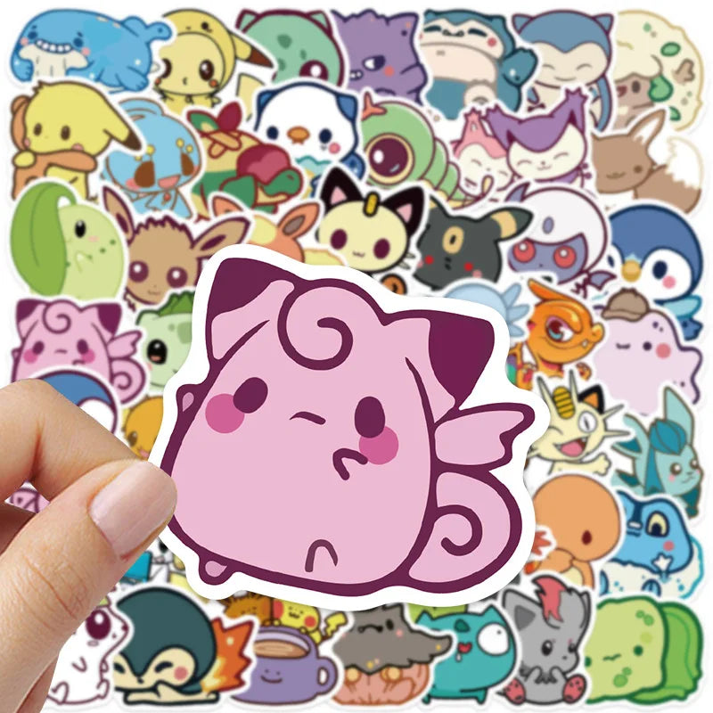 50PCS Cute Cartoon Elf Baby Graffiti Sticker Helmet Skateboard Notebook Guitar Bike Gift Toy Sticker
