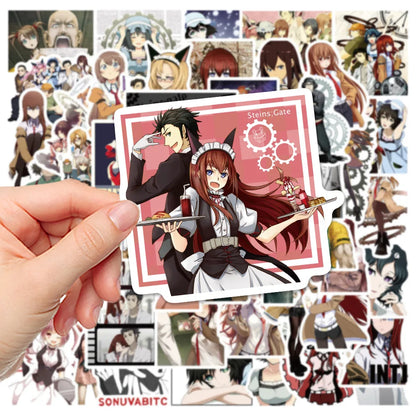50PCS Animation Fate Stone Gate: Elite Personality Decoration Graffiti Waterproof Sticker Notebook WaterCupHelmet