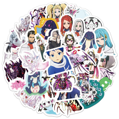50PCS Cartoon Anime Graffiti Gift Toy Skateboard Cup DIY Suitcase Notebook Guitar Regeneration Spider Sticker