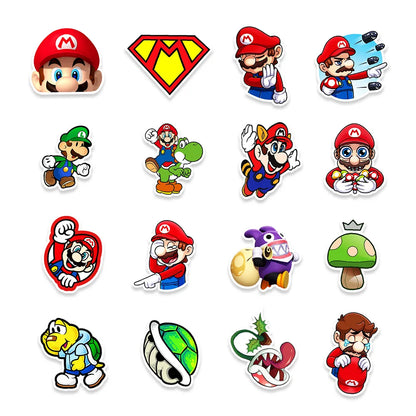 50PCS     Cartoon Graffiti Waterproof Sticker Suitcase Notebook Refrigerator Skateboard Stationery Box WaterCupHelmet