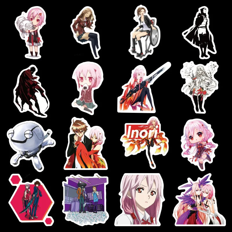 50 pieces of sinful Crown cartoon anime graffiti stickers, personalized DIY bags, car helmets, computer and mobile phone cases, waterproof decorative stickers, toys