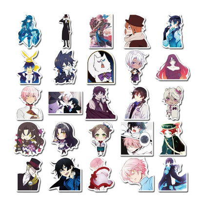 50PCS Cartoon Anime Vanitas's Notes Stickers Graffiti Luggage Car Toys Handbook Gift Sticker