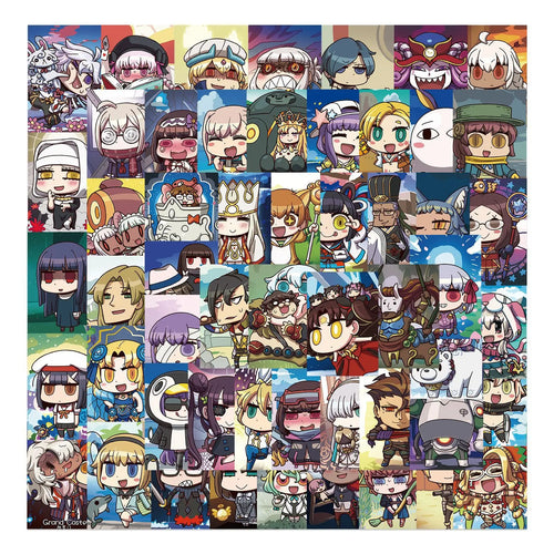50PCS Fate Game Series Sticker Animation Graffiti Waterproof Sticker SuitcaseNotebook Refrigerator Skate board Helmet