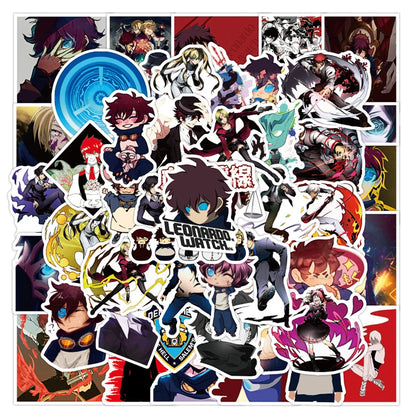 50PCS Cartoon Animation Blood World Battlefront Graffiti Stickers Luggage Laptop Motorcycle Stickers