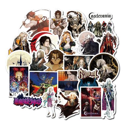 50 pieces of Japanese cartoon and anime graffiti stickers, personalized DIY diary, suitcase, laptop, phone case, planner, skateboard decoration, waterproof sticker toys