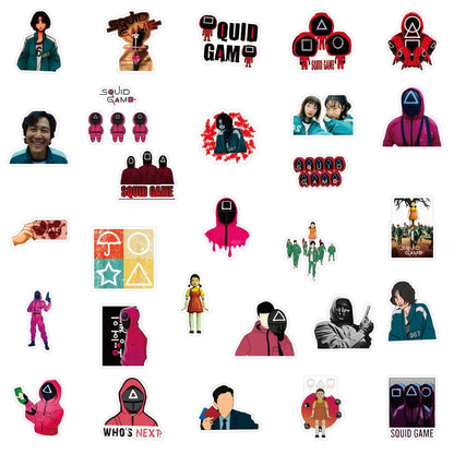 50PCS Movie Doodle Stickers Luggage Laptop Guitar Bicycle Skateboard Gift Stickers