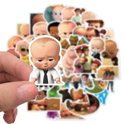 50PCS Cartoon Film Baby Boss Graffiti Waterproof Sticker Suitcase Notebook Refrigerator Skateboard WaterCupHelmet