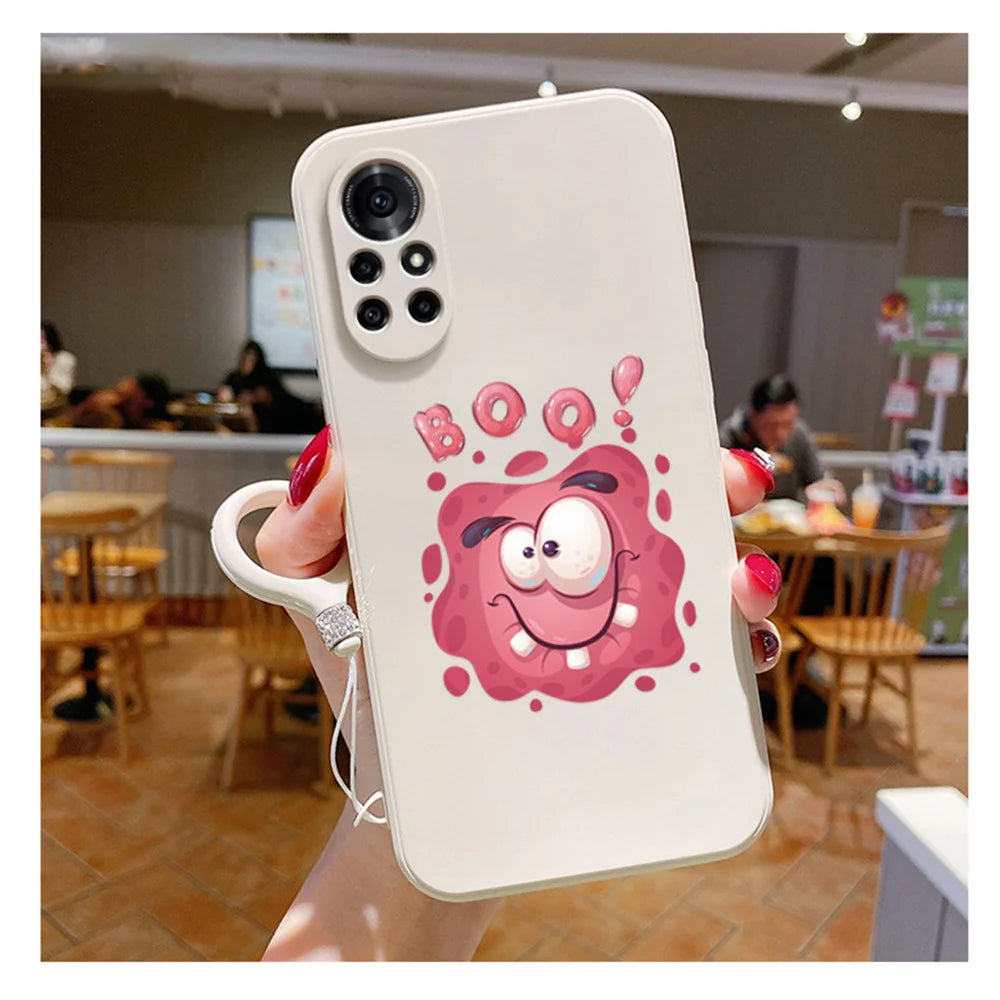 50PCS Cute Cartoon Wind Transparent Collection Creative Graffiti Mobile Phone Scrapbook Laptop Sticker Sticker