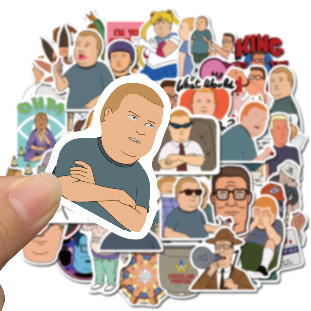 50PCS cartoon animation graffiti toy notebook mobile phone car water cup luggage skateboard sticker