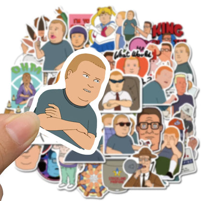 50PCS cartoon animation graffiti toy notebook mobile phone car water cup luggage skateboard sticker