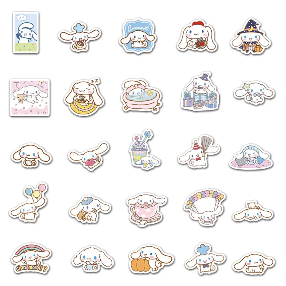 50PCS Cartoon Jade Guigou Personalized Graffiti Waterproof Sticker Suitcase Notebook Refrigerator Water CupHelmet