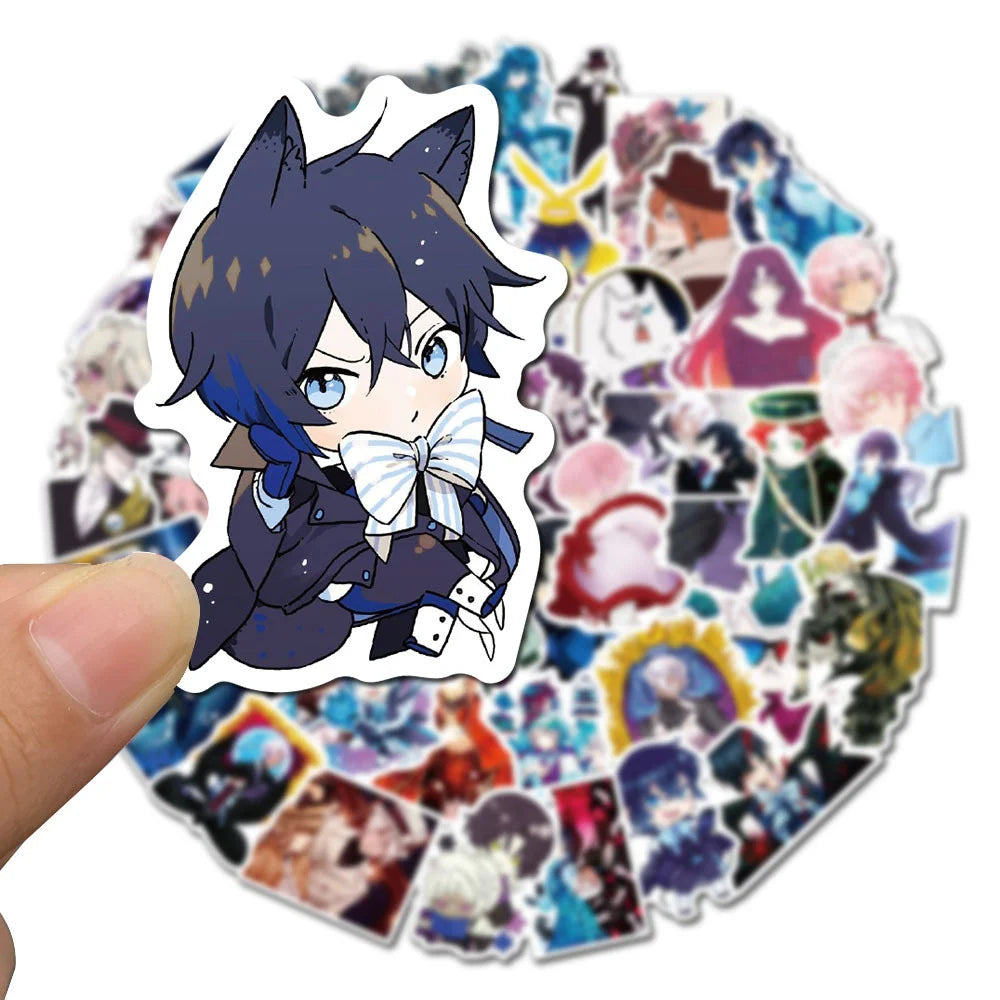 50PCS Cartoon Anime Vanitas's Notes Stickers Graffiti Luggage Car Toys Handbook Gift Sticker