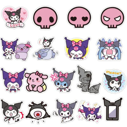 50PCS Cool Lome Anime Cute Girl Cartoon Graffiti Laptop Skateboard Guitar Car Waterproof Sticker