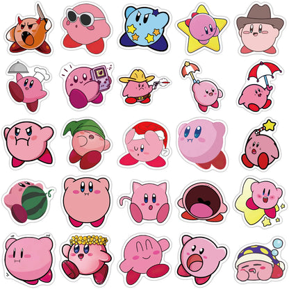 50 pieces of cute graffiti stickers featuring star cartoon characters, personalized fashion and creative trend decorations, exquisite decals, toys, suitcases, notebooks, refrigerators, water cups, helmets and popular stickers