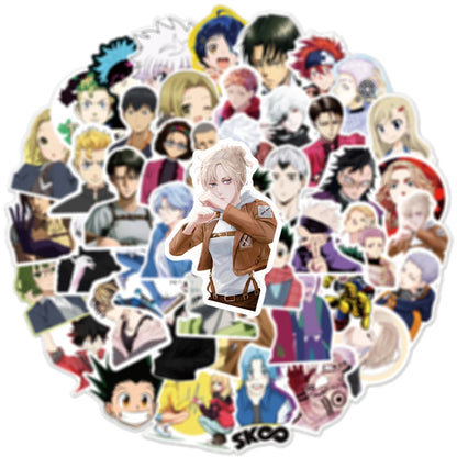 50PCS Riman Collection Sticker Personality Graffiti Laptop Skateboard Mobile Phone Gift Toy Waterproof Sticker