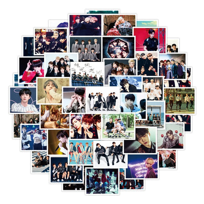 50pcs Japan Bulletproof Youth League Personality Decoration Dly Mobile Phone Case Suitcase Toy Sticker
