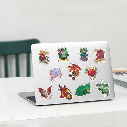 50PCS Anime Game Cartoon Graffiti Sticker Luggage Notebook Water Cup Stationery Sticker